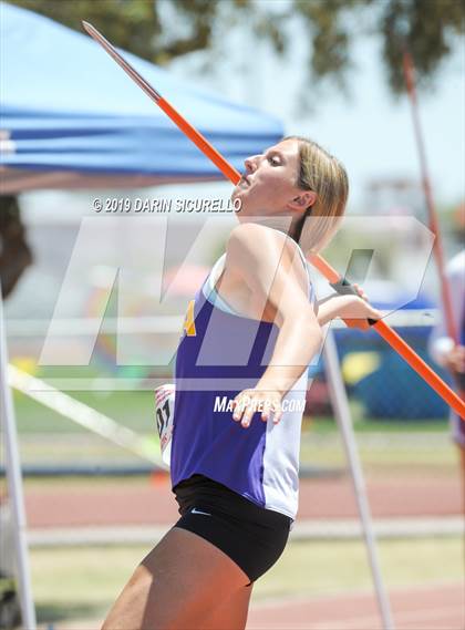 Thumbnail 3 in AIA Track & Field Championships (Girls Javelin) photogallery.