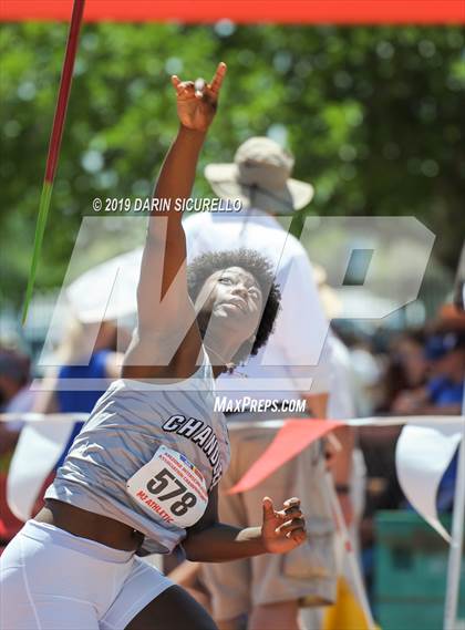 Thumbnail 1 in AIA Track & Field Championships (Girls Javelin) photogallery.