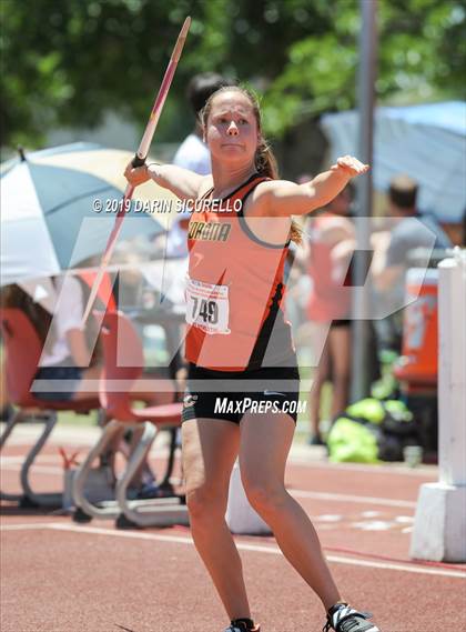 Thumbnail 2 in AIA Track & Field Championships (Girls Javelin) photogallery.