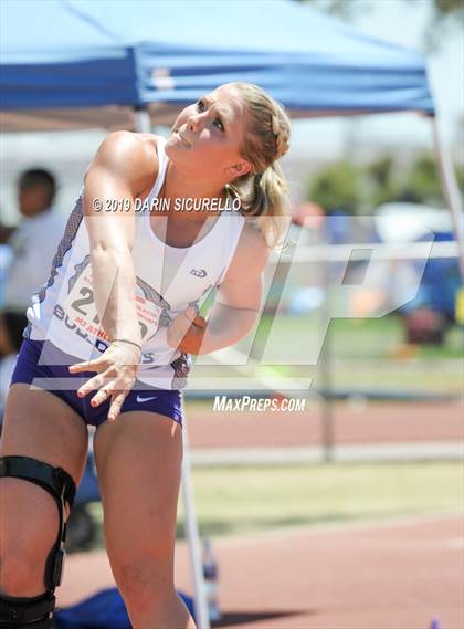 Thumbnail 3 in AIA Track & Field Championships (Girls Javelin) photogallery.
