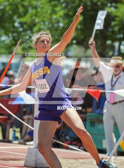 Thumbnail 2 in AIA Track & Field Championships (Girls Javelin) photogallery.