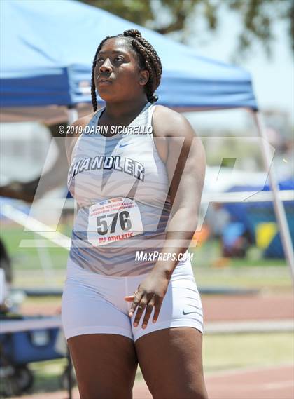 Thumbnail 2 in AIA Track & Field Championships (Girls Javelin) photogallery.
