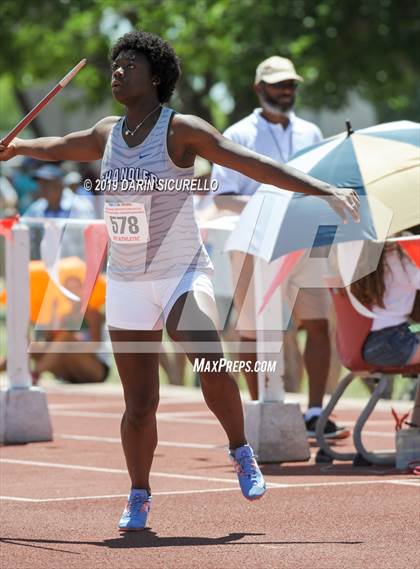 Thumbnail 3 in AIA Track & Field Championships (Girls Javelin) photogallery.