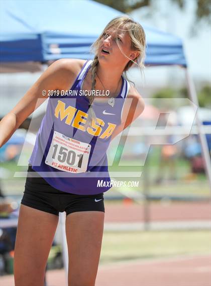Thumbnail 2 in AIA Track & Field Championships (Girls Javelin) photogallery.