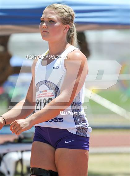 Thumbnail 1 in AIA Track & Field Championships (Girls Javelin) photogallery.