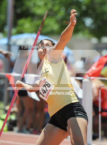 Thumbnail 3 in AIA Track & Field Championships (Girls Javelin) photogallery.