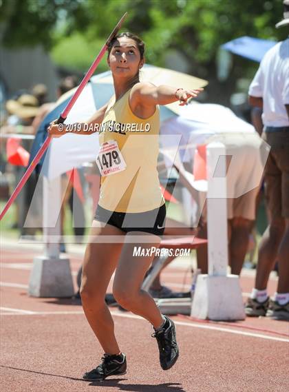 Thumbnail 2 in AIA Track & Field Championships (Girls Javelin) photogallery.