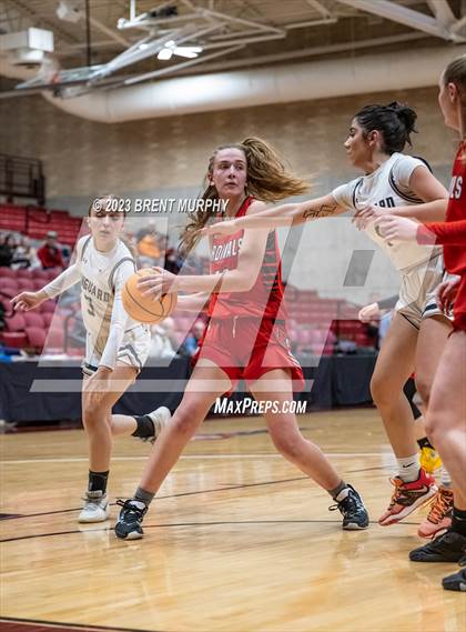 Thumbnail 2 in Grand Valley @ The Vanguard School (CHSAA 3A Great 8) photogallery.