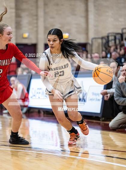 Thumbnail 2 in Grand Valley @ The Vanguard School (CHSAA 3A Great 8) photogallery.