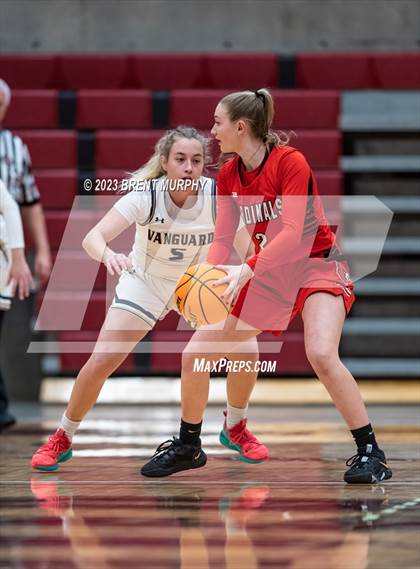 Thumbnail 2 in Grand Valley @ The Vanguard School (CHSAA 3A Great 8) photogallery.
