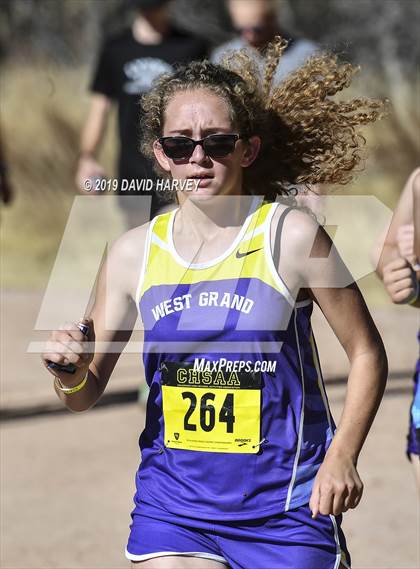 Thumbnail 2 in CHSAA 2A Cross Country Championships photogallery.