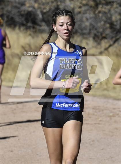 Thumbnail 3 in CHSAA 2A Cross Country Championships photogallery.