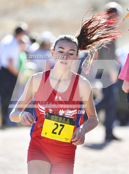 Thumbnail 2 in CHSAA 2A Cross Country Championships photogallery.