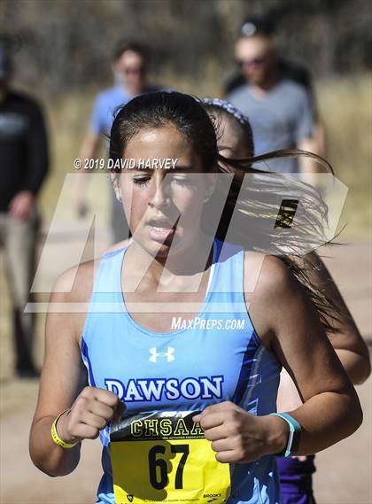 Thumbnail 3 in CHSAA 2A Cross Country Championships photogallery.