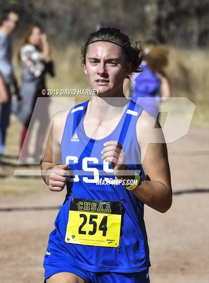 Thumbnail 3 in CHSAA 2A Cross Country Championships photogallery.