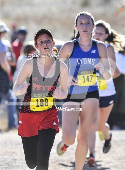 Thumbnail 3 in CHSAA 2A Cross Country Championships photogallery.
