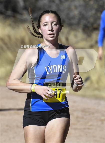 Thumbnail 1 in CHSAA 2A Cross Country Championships photogallery.