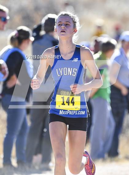 Thumbnail 1 in CHSAA 2A Cross Country Championships photogallery.