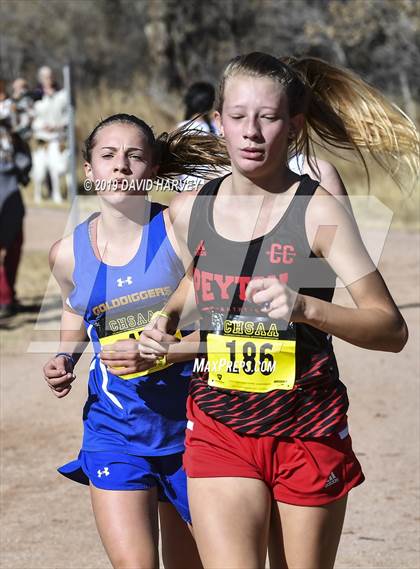 Thumbnail 1 in CHSAA 2A Cross Country Championships photogallery.