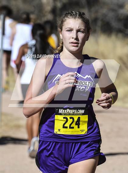 Thumbnail 1 in CHSAA 2A Cross Country Championships photogallery.