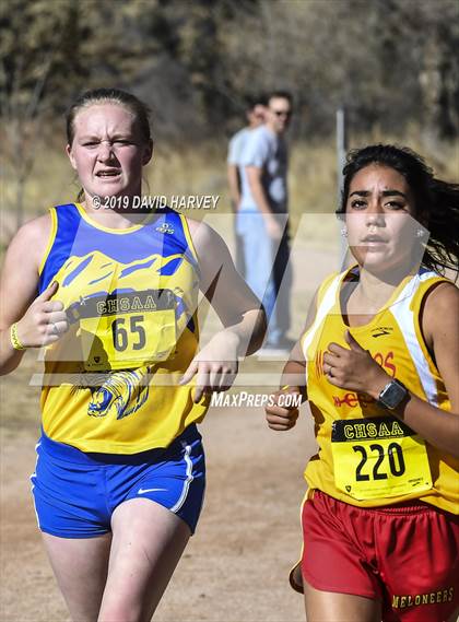 Thumbnail 3 in CHSAA 2A Cross Country Championships photogallery.