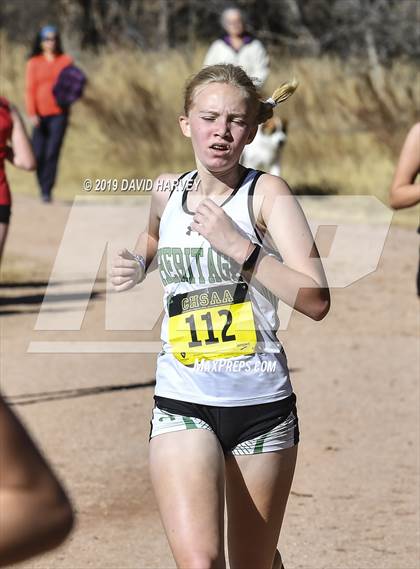 Thumbnail 2 in CHSAA 2A Cross Country Championships photogallery.