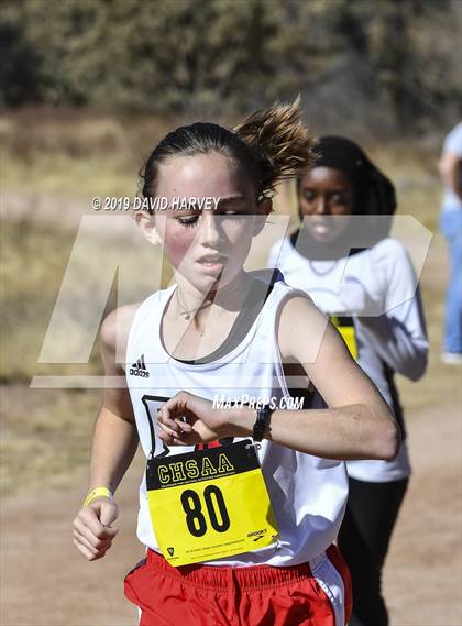 Thumbnail 2 in CHSAA 2A Cross Country Championships photogallery.