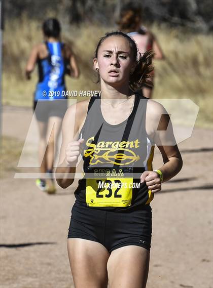 Thumbnail 2 in CHSAA 2A Cross Country Championships photogallery.