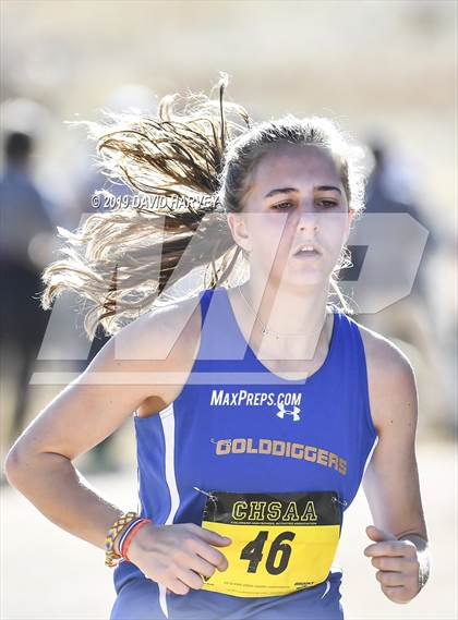 Thumbnail 3 in CHSAA 2A Cross Country Championships photogallery.