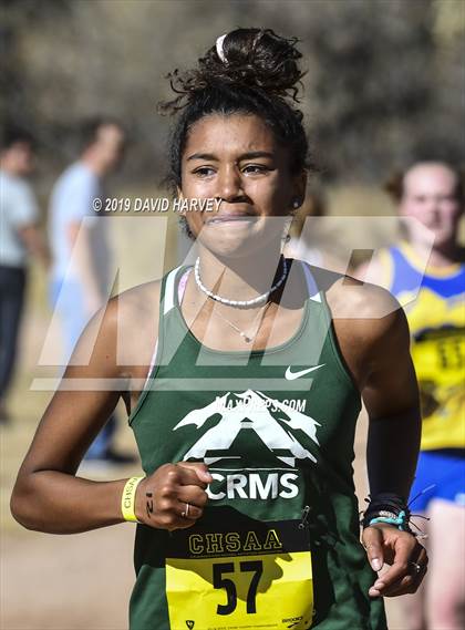 Thumbnail 2 in CHSAA 2A Cross Country Championships photogallery.