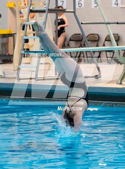 Thumbnail 1 in 1 meter Diving Final (IHSAA Noblesville Sectional 9) photogallery.