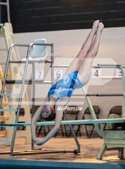 Thumbnail 1 in 1 meter Diving Final (IHSAA Noblesville Sectional 9) photogallery.
