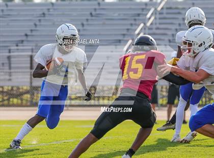 Thumbnail 3 in Western Harnett vs Douglas Byrd (2024 Football Jamboree) photogallery.
