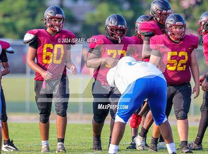 Thumbnail 1 in Western Harnett vs Douglas Byrd (2024 Football Jamboree) photogallery.