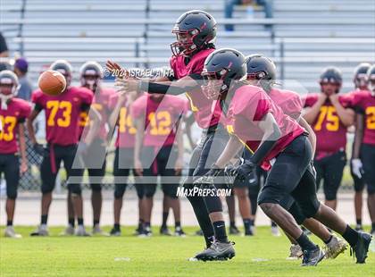 Thumbnail 2 in Western Harnett vs Douglas Byrd (2024 Football Jamboree) photogallery.