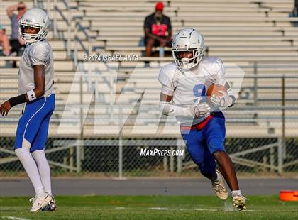 Thumbnail 1 in Western Harnett vs Douglas Byrd (2024 Football Jamboree) photogallery.