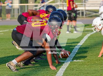Thumbnail 2 in Western Harnett vs Douglas Byrd (2024 Football Jamboree) photogallery.