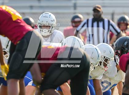 Thumbnail 2 in Western Harnett vs Douglas Byrd (2024 Football Jamboree) photogallery.