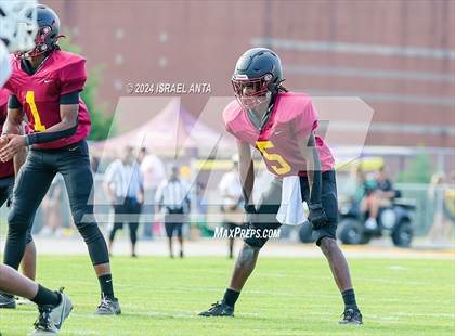 Thumbnail 3 in Western Harnett vs Douglas Byrd (2024 Football Jamboree) photogallery.