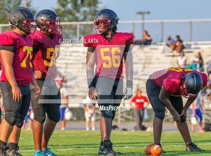 Thumbnail 1 in Western Harnett vs Douglas Byrd (2024 Football Jamboree) photogallery.