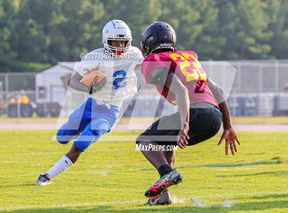 Thumbnail 3 in Western Harnett vs Douglas Byrd (2024 Football Jamboree) photogallery.