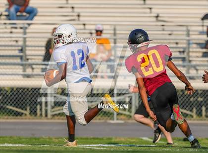 Thumbnail 3 in Western Harnett vs Douglas Byrd (2024 Football Jamboree) photogallery.