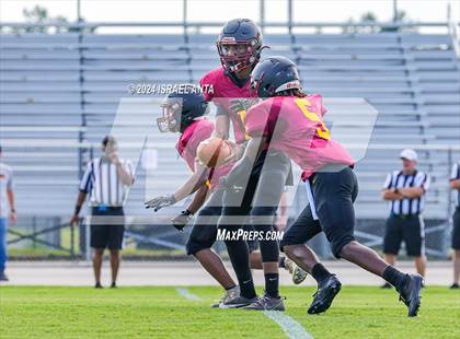 Thumbnail 1 in Western Harnett vs Douglas Byrd (2024 Football Jamboree) photogallery.