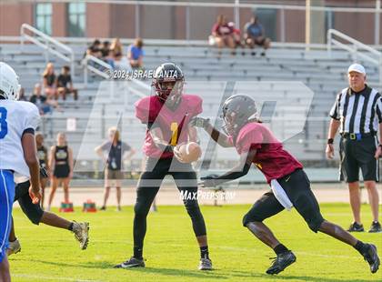 Thumbnail 2 in Western Harnett vs Douglas Byrd (2024 Football Jamboree) photogallery.
