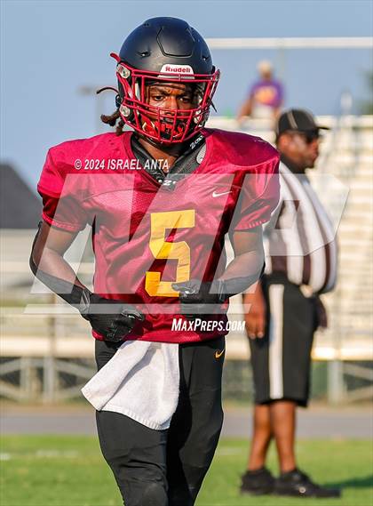 Thumbnail 1 in Western Harnett vs Douglas Byrd (2024 Football Jamboree) photogallery.