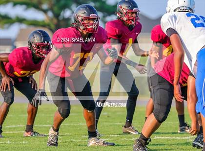 Thumbnail 2 in Western Harnett vs Douglas Byrd (2024 Football Jamboree) photogallery.