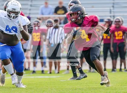 Thumbnail 3 in Western Harnett vs Douglas Byrd (2024 Football Jamboree) photogallery.