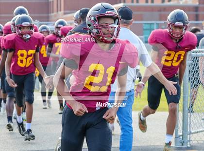 Thumbnail 1 in Western Harnett vs Douglas Byrd (2024 Football Jamboree) photogallery.