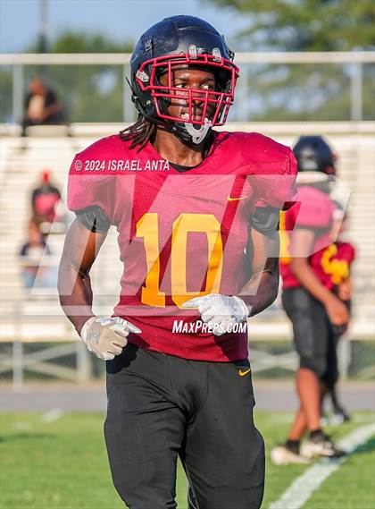 Thumbnail 3 in Western Harnett vs Douglas Byrd (2024 Football Jamboree) photogallery.