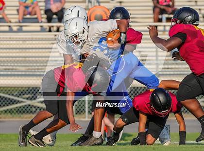 Thumbnail 3 in Western Harnett vs Douglas Byrd (2024 Football Jamboree) photogallery.